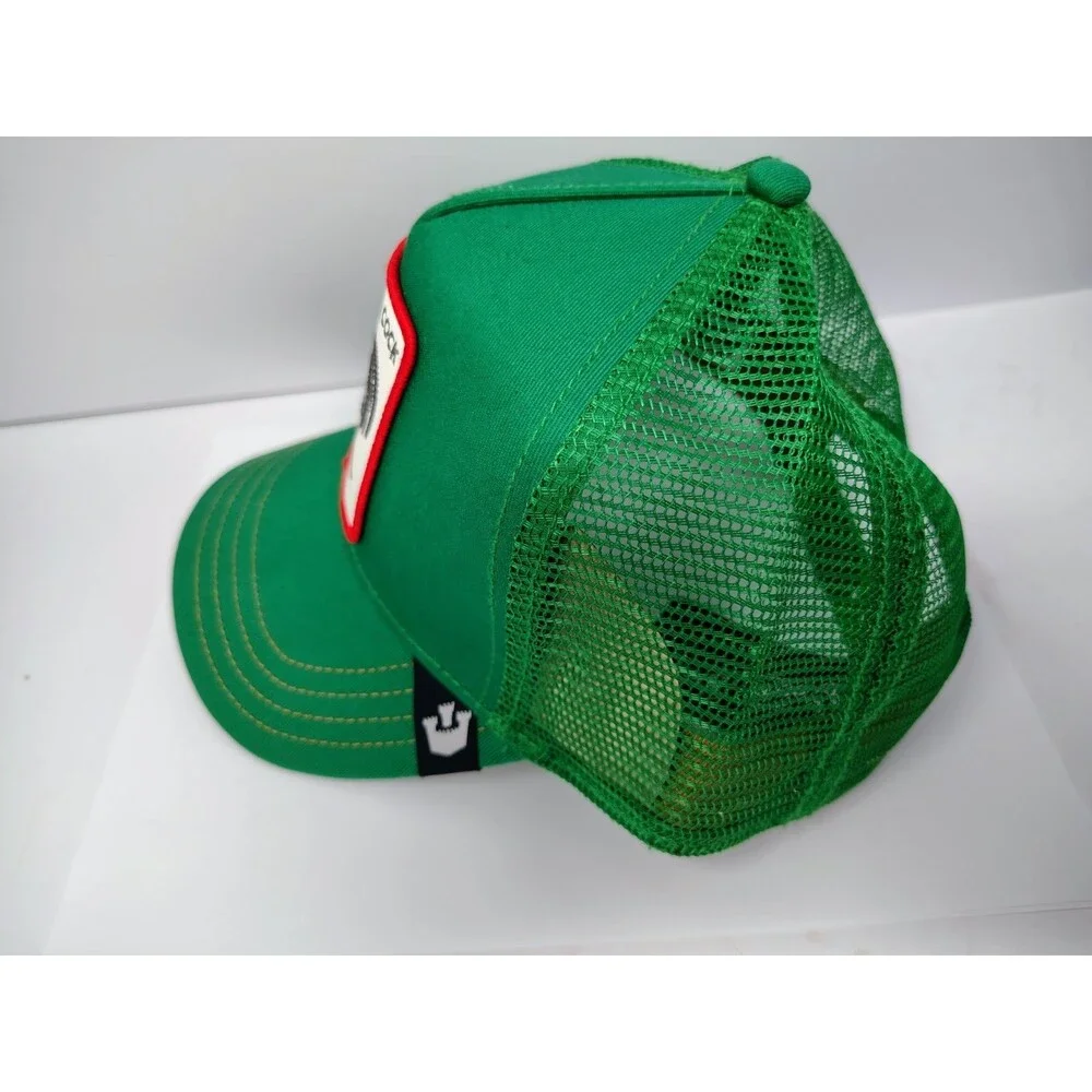 Goorin Bros The Farm Green Rooster Cock SnapBack Adjustable Trucker Hat New